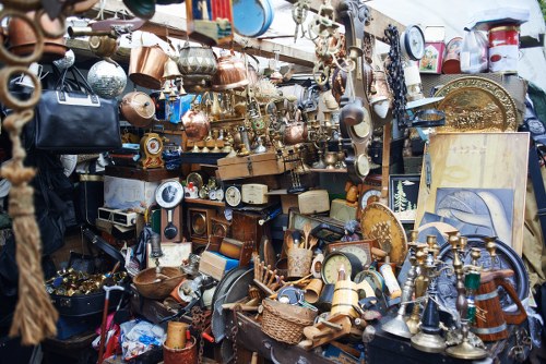 Satisfied customers after house clearance in Spitalfields